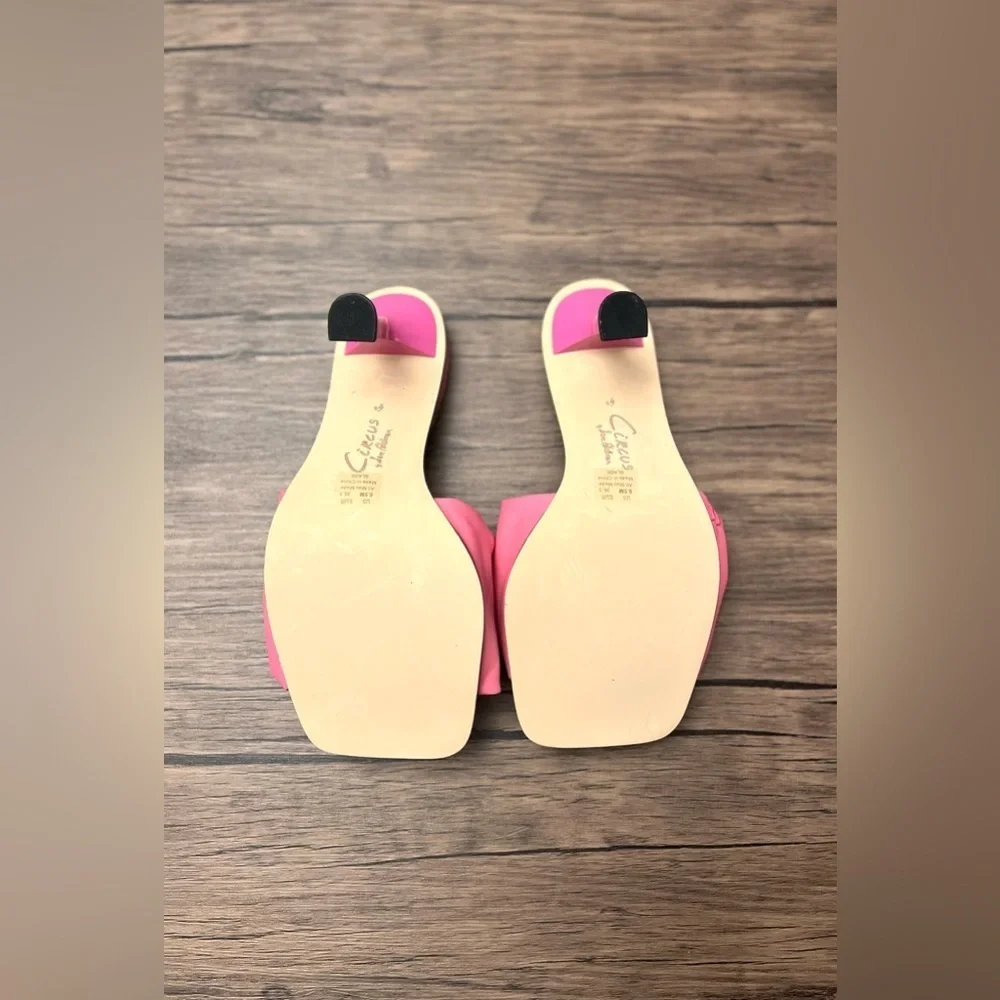 Circus NY by Sam Edelman Slade Ruffle Sandal in Pink Crush NWOT